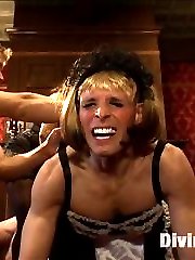 If you missed the LIVE Divine tea party last week this is the edited version of this INTENSE shoot complete with all the evil humiliation, feminization, bisexual humiliation, whipping, fierce pegging, pet play, ass licking, foot worship and so much more! The entire day is a fem dom free for all and the Divine rule this tea party like none other you've ever seen. Watch Dixie (Sean Spurt) as he is transformed into a she and must service all people female AND male or gimp at the party just to amuse the Bitches! This was Sean's most intense shoot to date from ANYWHERE and is not to be missed! If you missed the LIVE Divine tea party last week this is the edited version of this INTENSE shoot complete with all the evil humiliation, feminization, bisexual humiliation, whipping, fierce pegging, pet play, ass licking, foot worship and so much more! The entire day is a fem dom free for all and the Divine rule this tea party like none other you've ever seen. Watch Dixie (Sean Spurt) as he is transformed into a she and must service all people female AND male or gimp at the party just to amuse the Bitches! This was Sean's most intense shoot to date from ANYWHERE and is not to be missed!