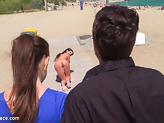 Part 1 - The Filthy Fully Naked Street Pet.Alexa Tomas is a perfect, perky, gorgeous, Spanish, goddess that get's put into her filthy slut pet place! Tina Kay is back with another beautiful model for Steve to play with. This time Steve gets a deep throat sloppy blow job at a public beach! He then strips his new pet fully nude and barefoot to walk around the dirty filthy streets of the Barcelona back alleys. He even makes Alexa crawl around on her hands and knees like a dog in heat! Woof Woof!Part 2 - Slutty Pet Begs for a Bone!!Alexa Tomas gets dragged into a crowded pet store and stuffed into a dog kennel along with leash and collar! She is then made to beg for a bone! Steve Holmes is happy to serve her a sausage though! This slutty pet knows how to serve her masters and take all they give her. Deep blowjobs, hard fucking on a pile of dog food, lesbian strap-on and pussy licking, corporal punishment and dog bowl full of cum! Part 1 - The Filthy Fully Naked Street Pet.Alexa Tomas is a perfect, perky, gorgeous, Spanish, goddess that get's put into her filthy slut pet place! Tina Kay is back with another beautiful model for Steve to play with. This time Steve gets a deep throat sloppy blow job at a public beach! He then strips his new pet fully nude and barefoot to walk around the dirty filthy streets of the Barcelona back alleys. He even makes Alexa crawl around on her hands and knees like a dog in heat! Woof Woof!Part 2 - Slutty Pet Begs for a Bone!!Alexa Tomas gets dragged into a crowded pet store and stuffed into a dog kennel along with leash and collar! She is then made to beg for a bone! Steve Holmes is happy to serve her a sausage though! This slutty pet knows how to serve her masters and take all they give her. Deep blowjobs, hard fucking on a pile of dog food, lesbian strap-on and pussy licking, corporal punishment and dog bowl full of cum!