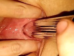 Streching my peehole with 10 cm lengthy and 25mm wide hitachi Streching my peehole with 10 cm lengthy and 25mm wide hitachi